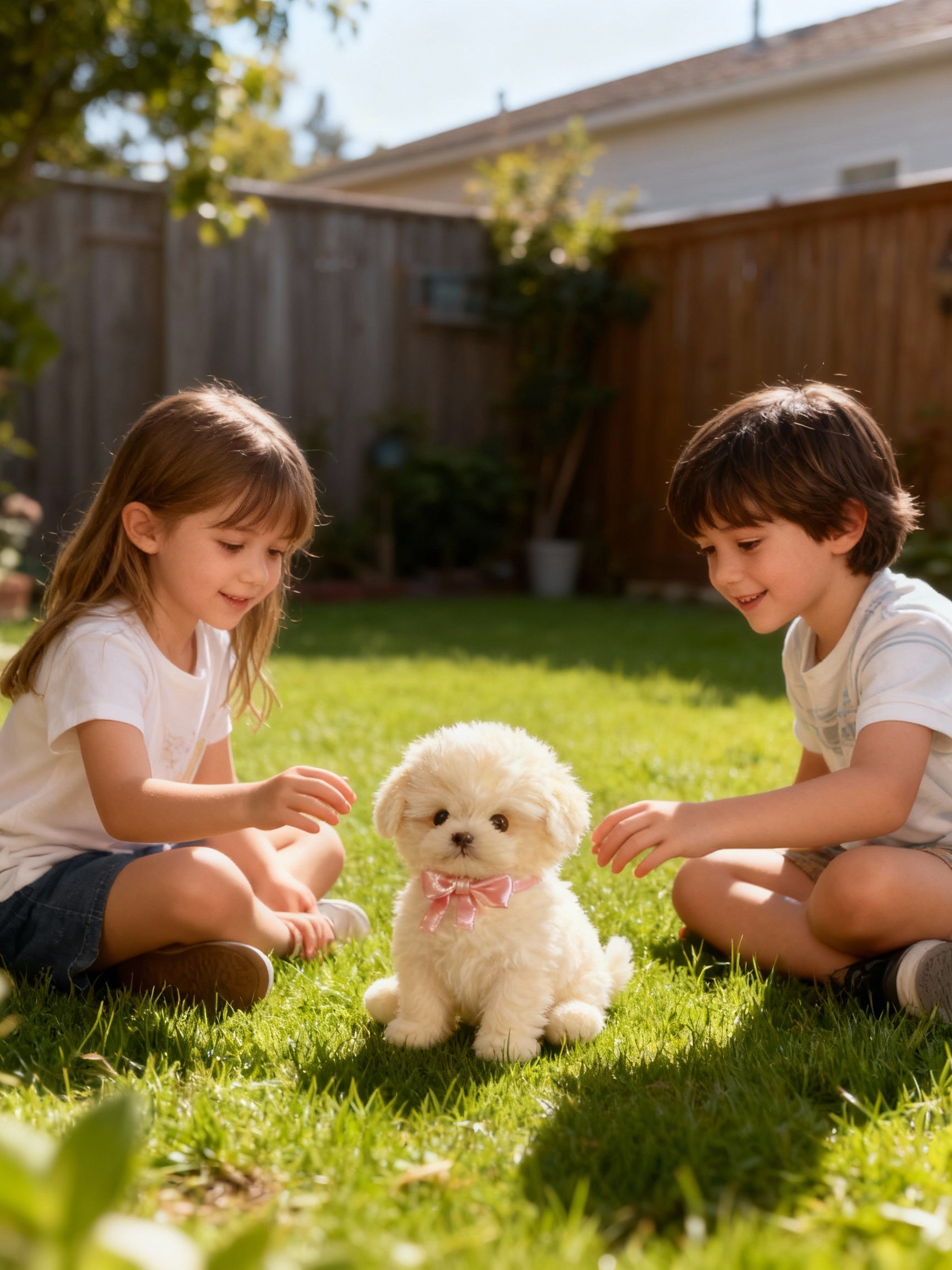 Interactive Robot Puppy Toy | Plush, Battery-Operated | Walks, Barks – Gift, Learning