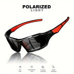 Fashion Sports Sunglasses Polarized UV400 Protection for Men & Women - Round Metal Frame