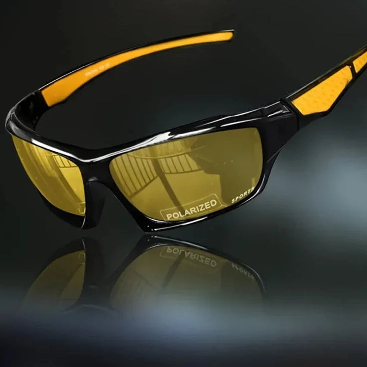 Fashion Sports Sunglasses Polarized UV400 Protection for Men & Women - Round Metal Frame