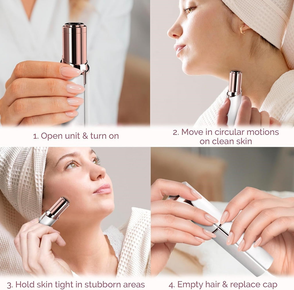 Flawless Facial Hair Remover – Smooth Skin, Daily Care