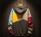 Fleece Hoodie Colourblock – Casual Wear, Everyday Comfort