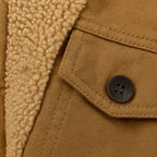 Fleece-Lined Men's Winter Coat – Outdoor, Casual