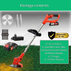 Cordless Brush Cutter 21V with Adjustable Handle & Rotatable Head – Garden Trimming, Outdoor Maintenance