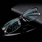 Multifocal Glasses with Anti-Glare & Blue Light Protection – Smart Vision for Work, Travel