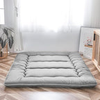 Japanese Floor Bed, 4 Inch Thick Futon Mattress, Foldable – Home, Travel