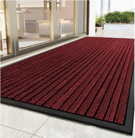 Heavy-Duty Non-Slip Floor Mat | Durable Dirt-Trapping Design – Safe for High-Traffic Entrances, Indoor Use