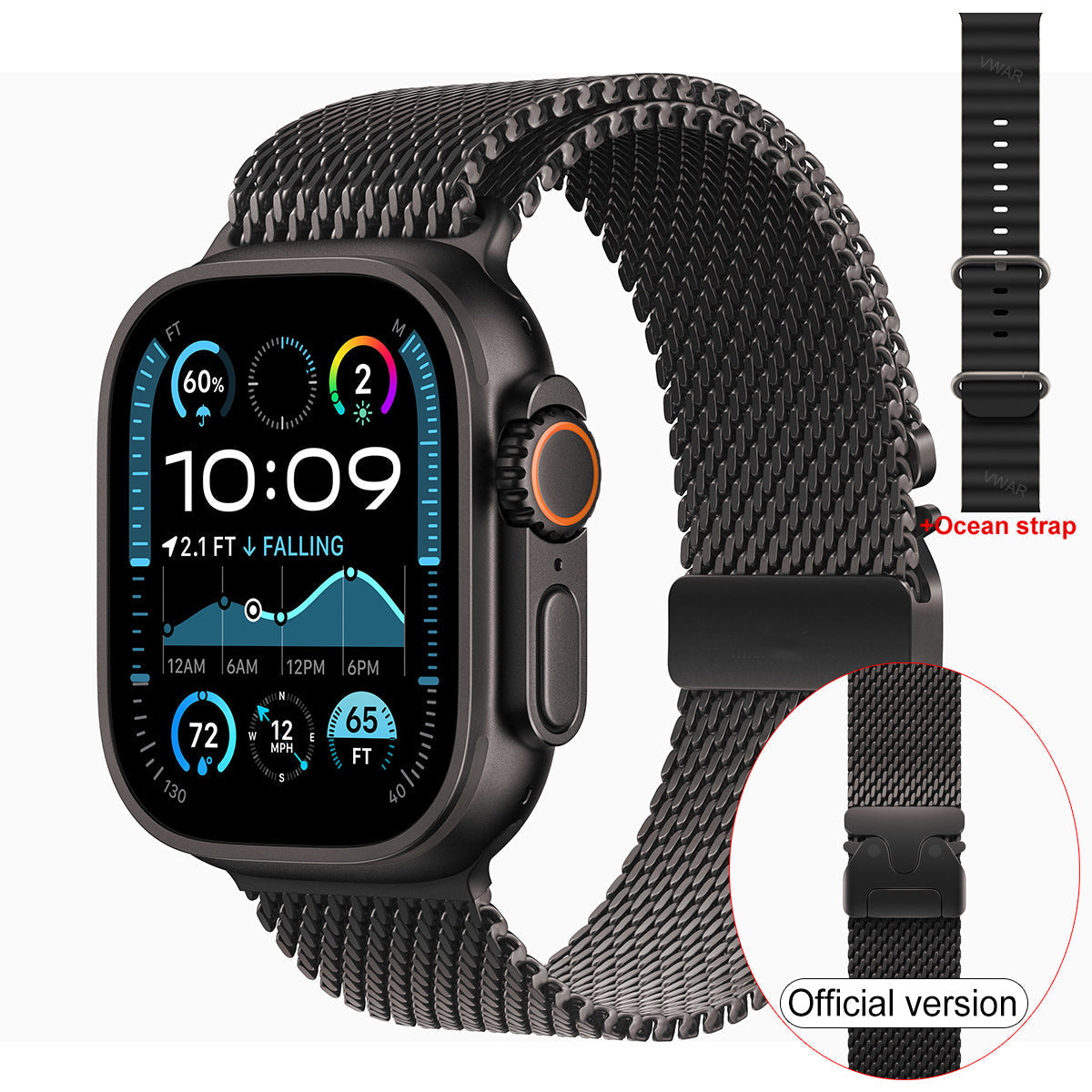 Smart Watch with AMOLED Display & 4G Connectivity – Fitness, Travel