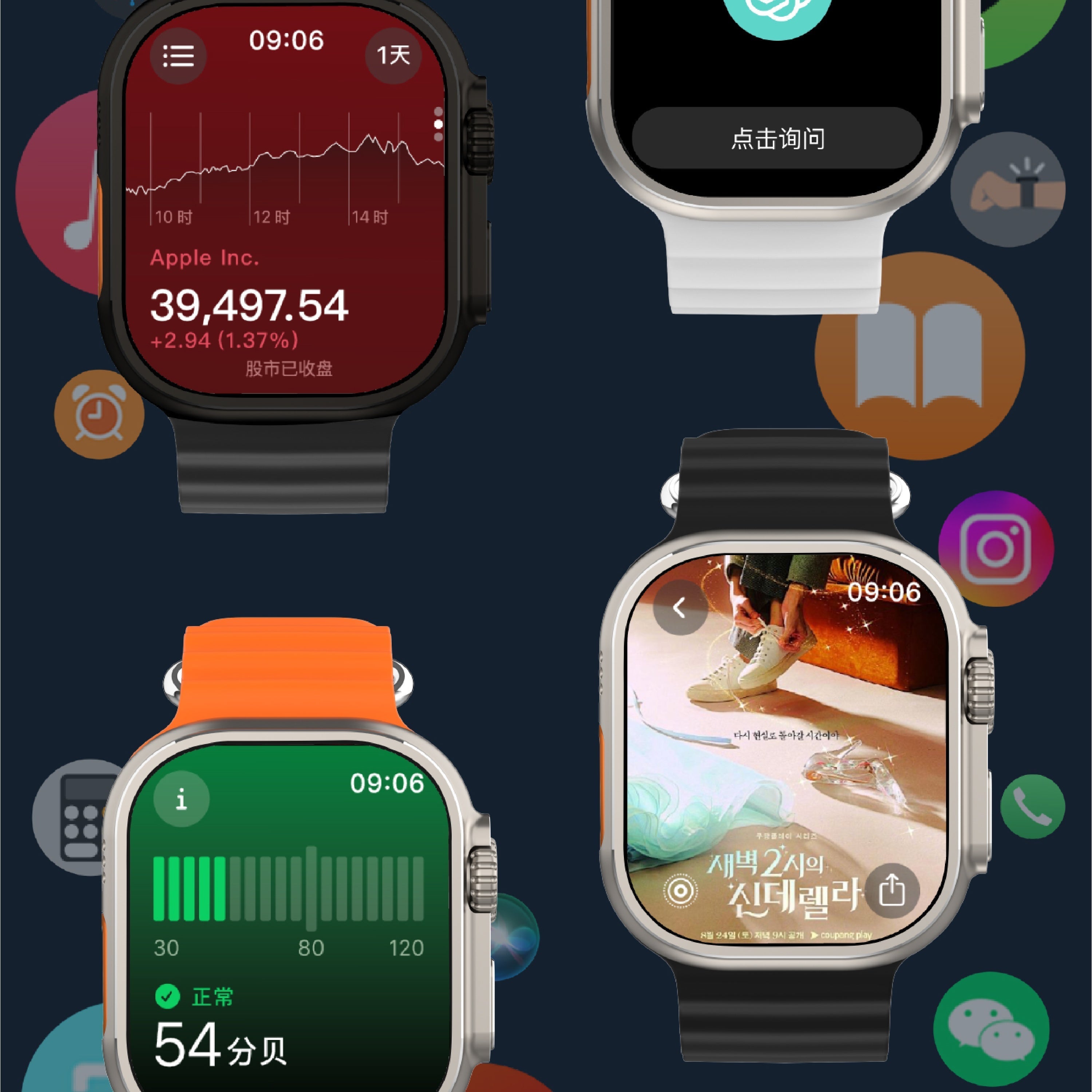 Smart Watch with AMOLED Display & 4G Connectivity – Fitness, Travel