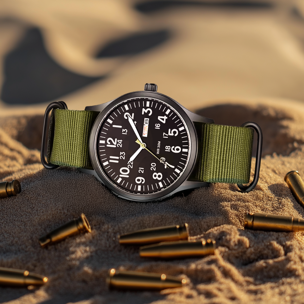 Herren Outdoor Uhr – wasserdicht, kratzfest – Abenteuer, Reisen