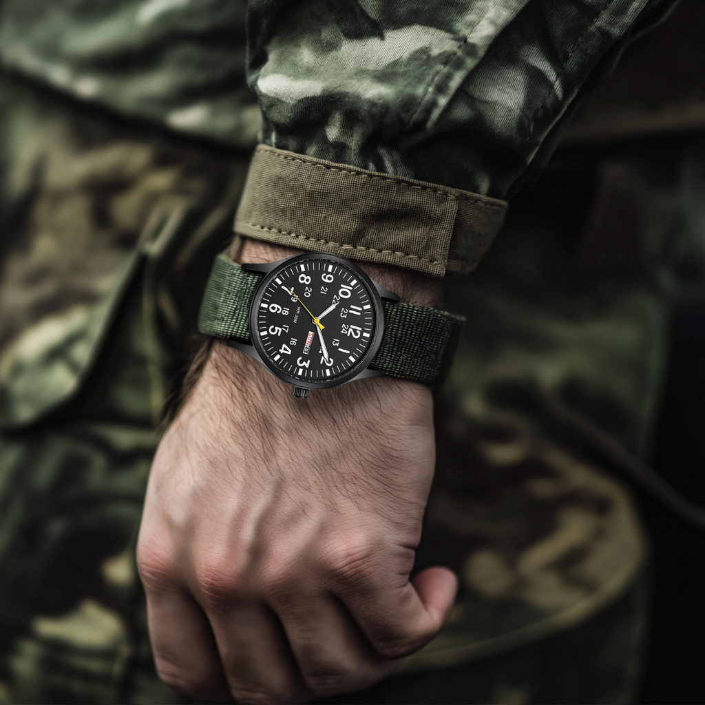 Herren Outdoor Uhr – wasserdicht, kratzfest – Abenteuer, Reisen