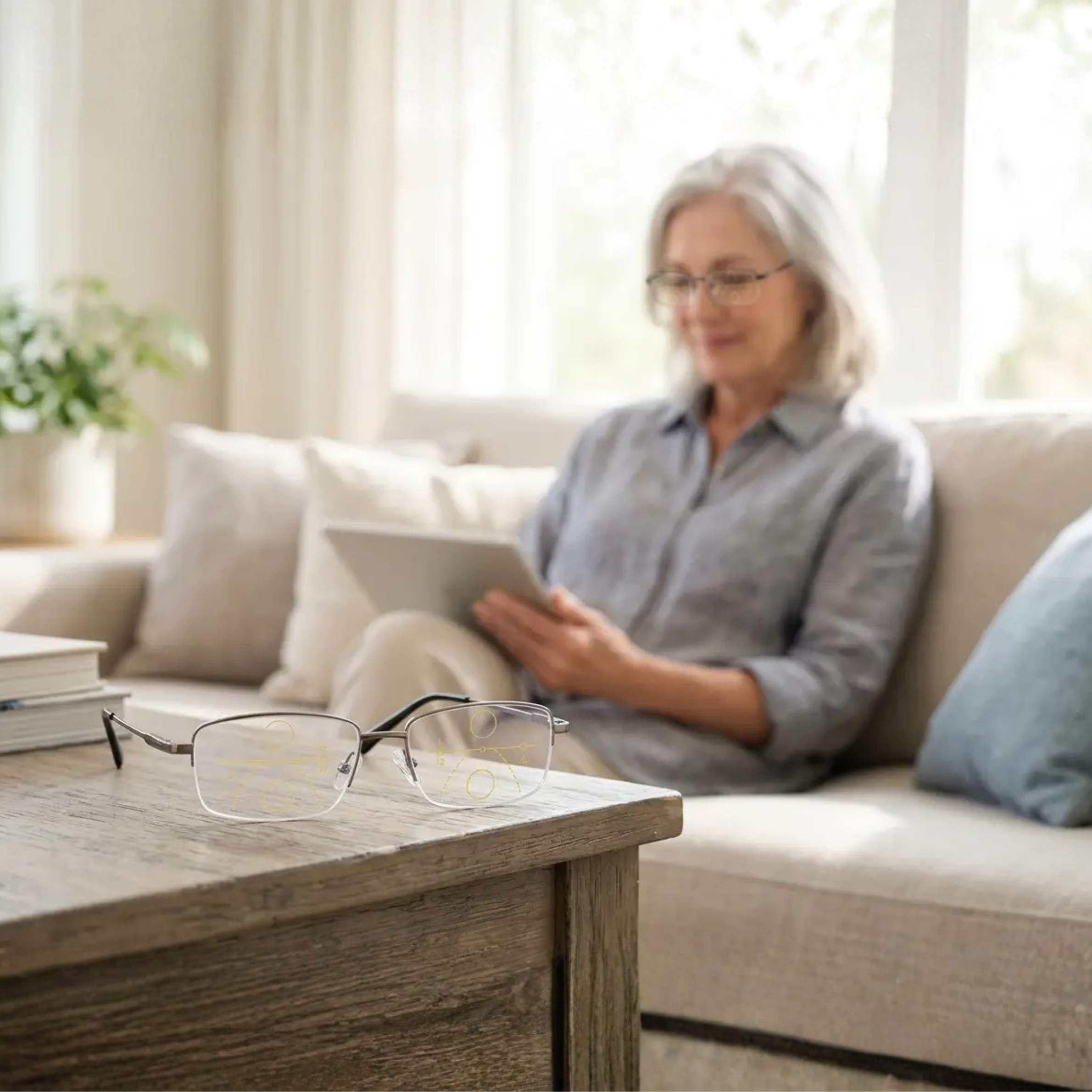 Intelligent Progressive Glasses for Clear Vision – Daily Use, Eye Comfort