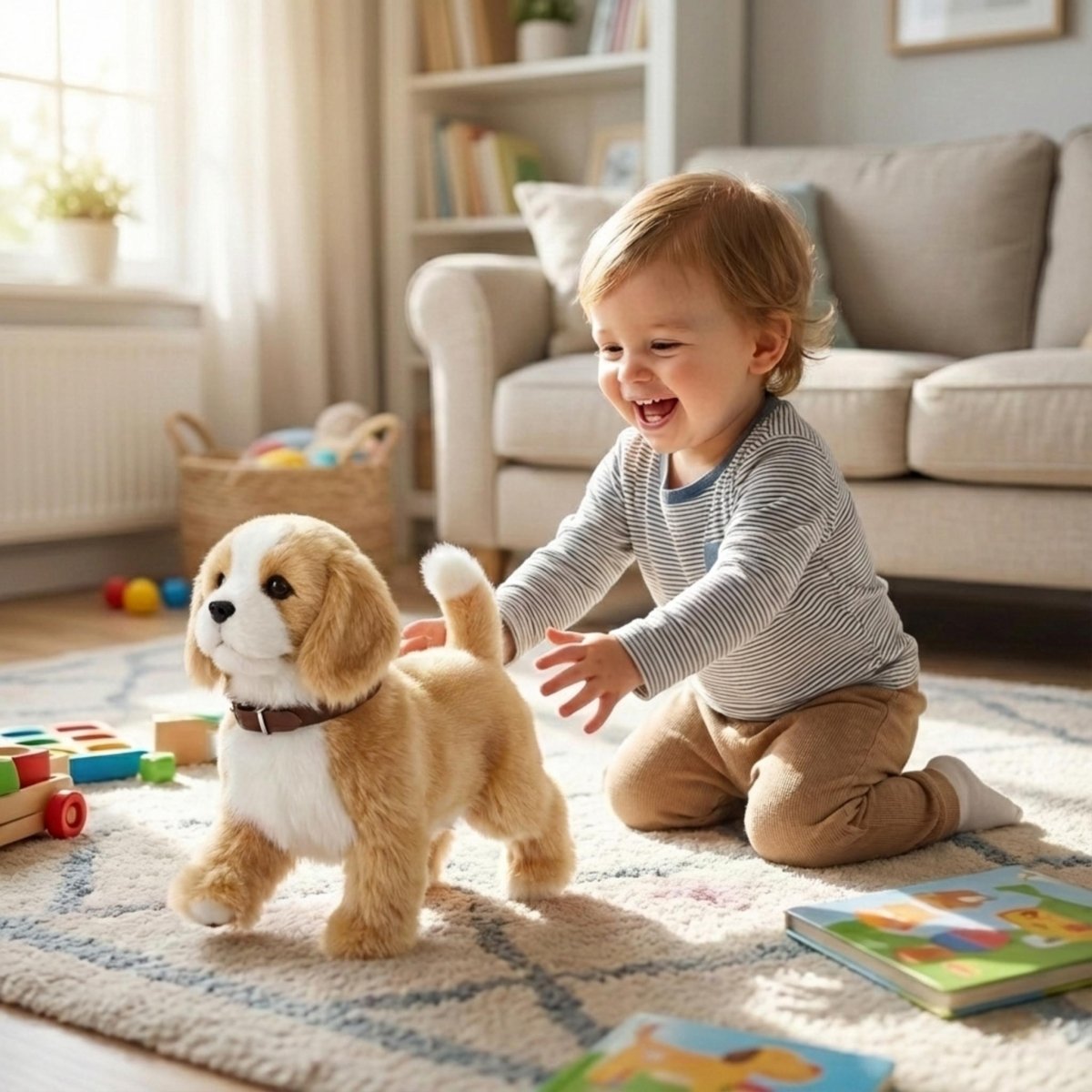 Interactive Robot Dog | Realistic Electronic Toy with Walking & Barking – Toy for Children, Creative Play