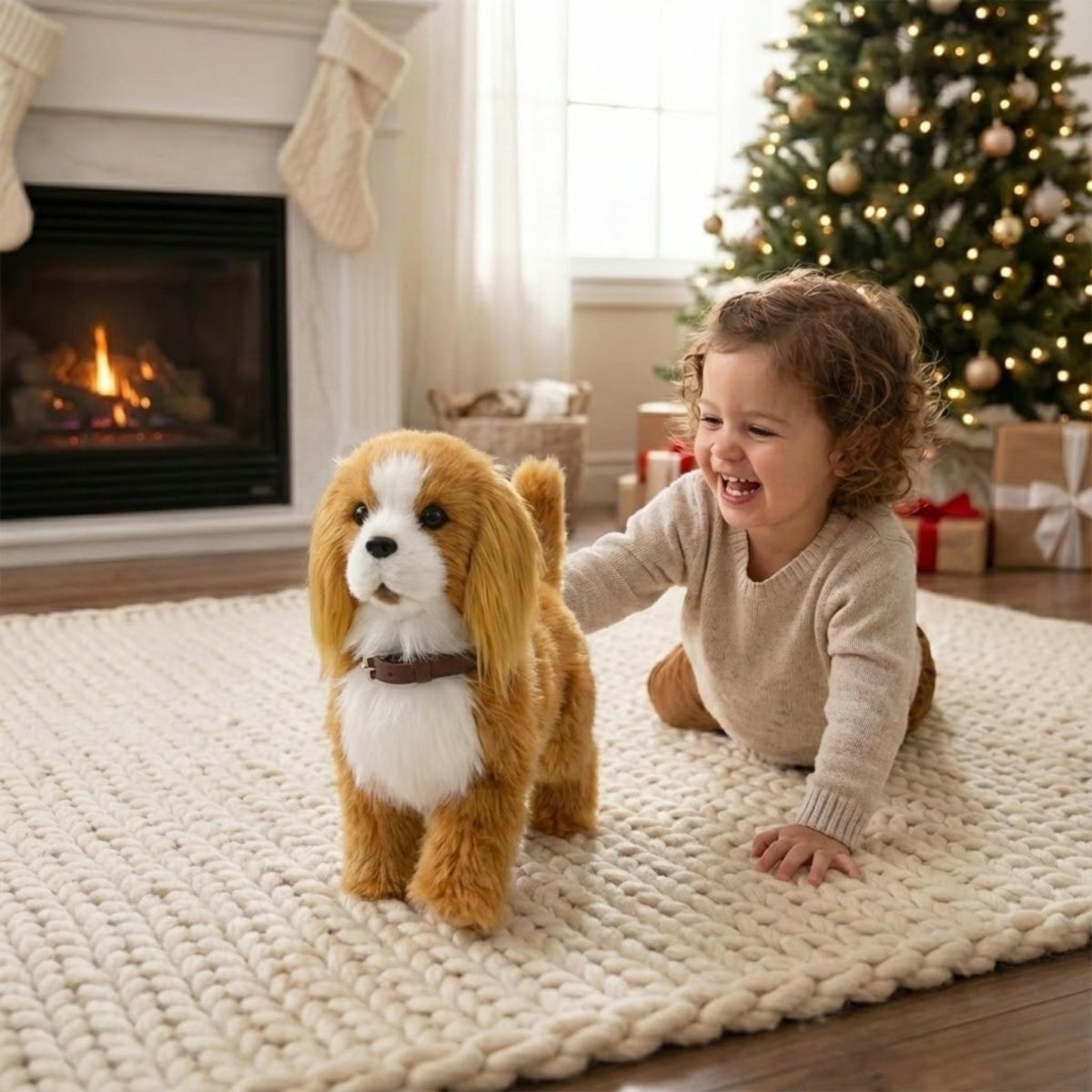 Interactive Robot Dog | Realistic Electronic Toy with Walking & Barking – Toy for Children, Creative Play