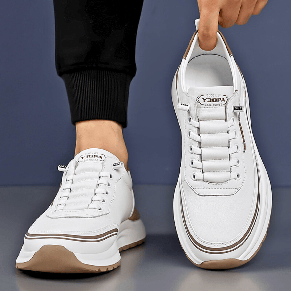 Kingpin Leather Sneakers – Casual Wear, Everyday Comfort