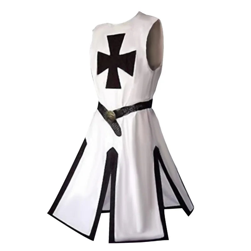 Knights Templar Crusader Cosplay Costume Set – Halloween, Themed Events