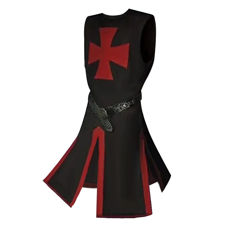 Knights Templar Crusader Cosplay Costume Set – Halloween, Themed Events