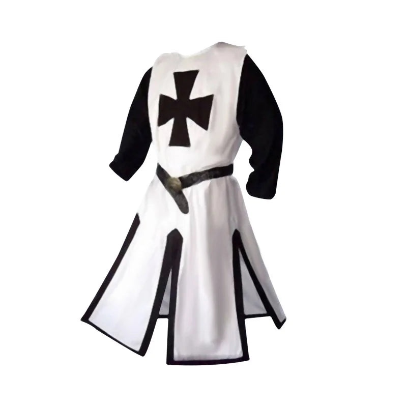Knights Templar Crusader Cosplay Costume Set – Halloween, Themed Events