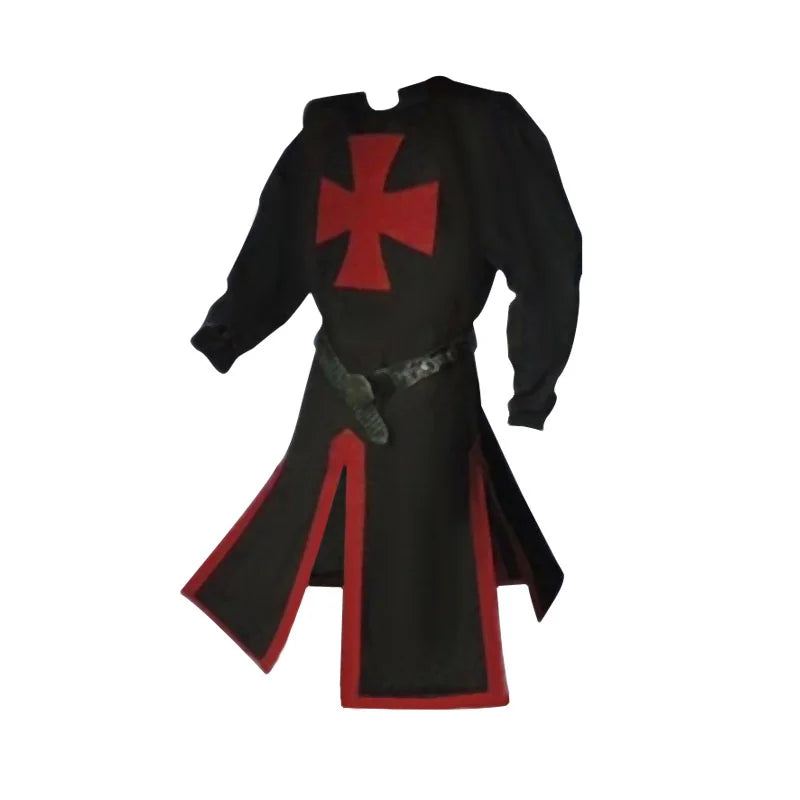 Knights Templar Crusader Cosplay Costume Set – Halloween, Themed Events