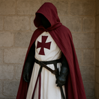 Knights Templar Crusader Cosplay Costume Set – Halloween, Themed Events