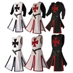 Knights Templar Crusader Cosplay Costume Set – Halloween, Themed Events
