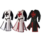 Knights Templar Crusader Cosplay Costume Set – Halloween, Themed Events