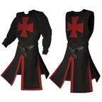 Knights Templar Crusader Cosplay Costume Set – Halloween, Themed Events