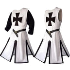 Knights Templar Crusader Cosplay Costume Set – Halloween, Themed Events