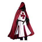 Knights Templar Crusader Cosplay Costume Set – Halloween, Themed Events