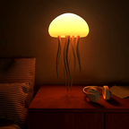 LED Jellyfish Lamp – Color-Changing RGB, Voice-Activated – Home Decor, Night Light