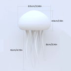 LED Jellyfish Lamp – Color-Changing RGB, Voice-Activated – Home Decor, Night Light