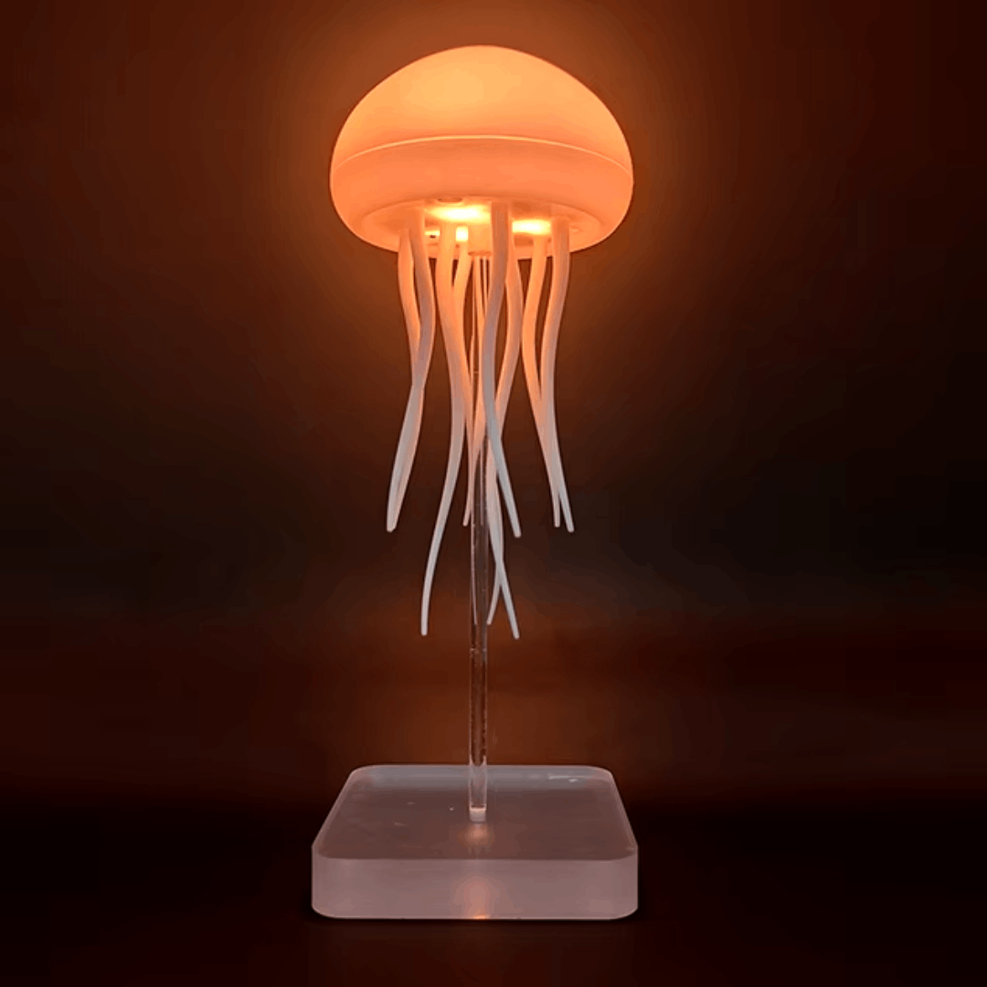 LED Jellyfish Lamp – Color-Changing RGB, Voice-Activated – Home Decor, Night Light