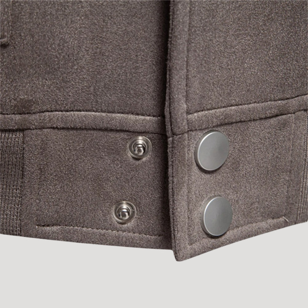 Lightweight Men's Bomber Jacket - Varsity Style, Athletic Fit – Casual, Transitional Wear