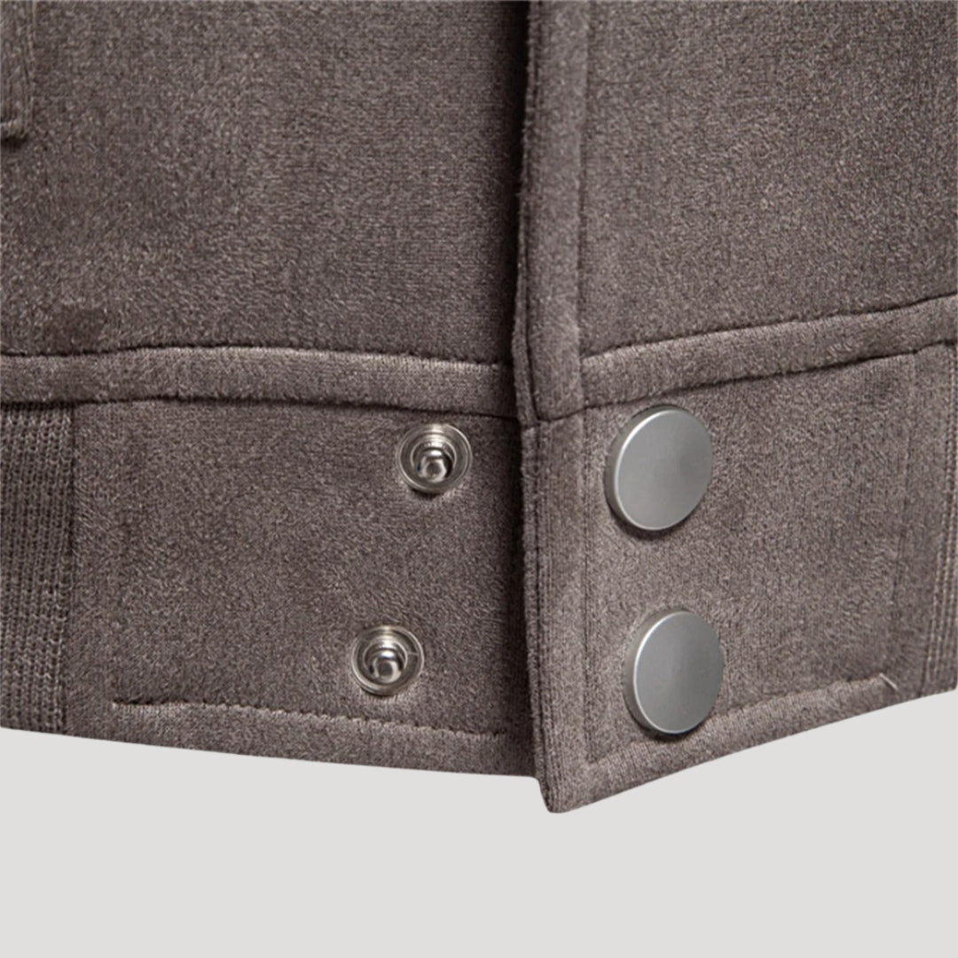 Lightweight Men's Bomber Jacket - Varsity Style, Athletic Fit – Casual, Transitional Wear