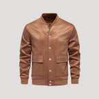 Lightweight Men's Bomber Jacket - Varsity Style, Athletic Fit – Casual, Transitional Wear