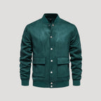 Lightweight Men's Bomber Jacket - Varsity Style, Athletic Fit – Casual, Transitional Wear