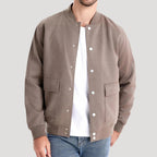 Lightweight Men's Bomber Jacket - Varsity Style, Athletic Fit – Casual, Transitional Wear