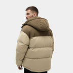 Lined Men's Winter Jacket with Removable Hood – Outdoor, Casual