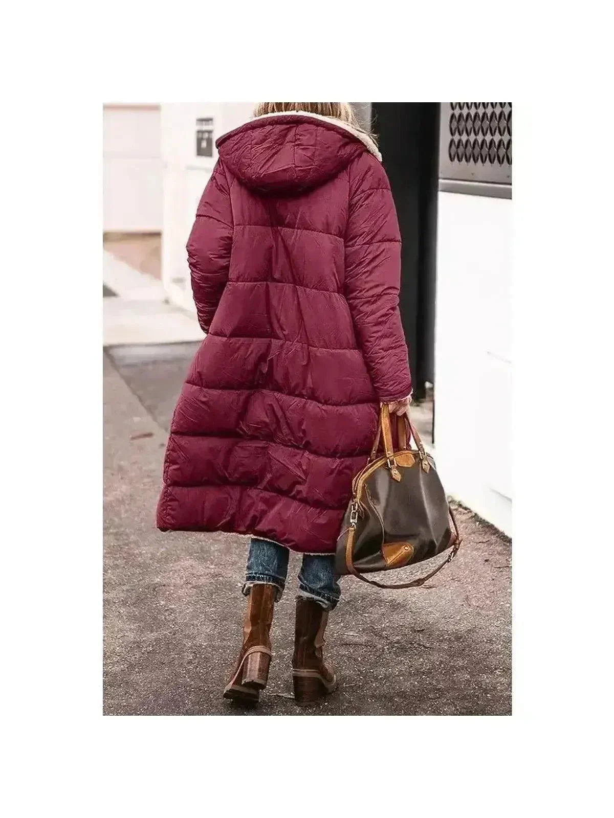 Madeira Sherpa-Lined Winter Coat – Warmth, Comfort
