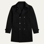 Maritime Double-Breasted Coat – Stylish Outerwear for Casual and Formal Wear