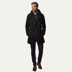 Maritime Double-Breasted Coat – Stylish Outerwear for Casual and Formal Wear