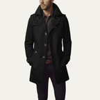 Maritime Double-Breasted Coat – Stylish Outerwear for Casual and Formal Wear