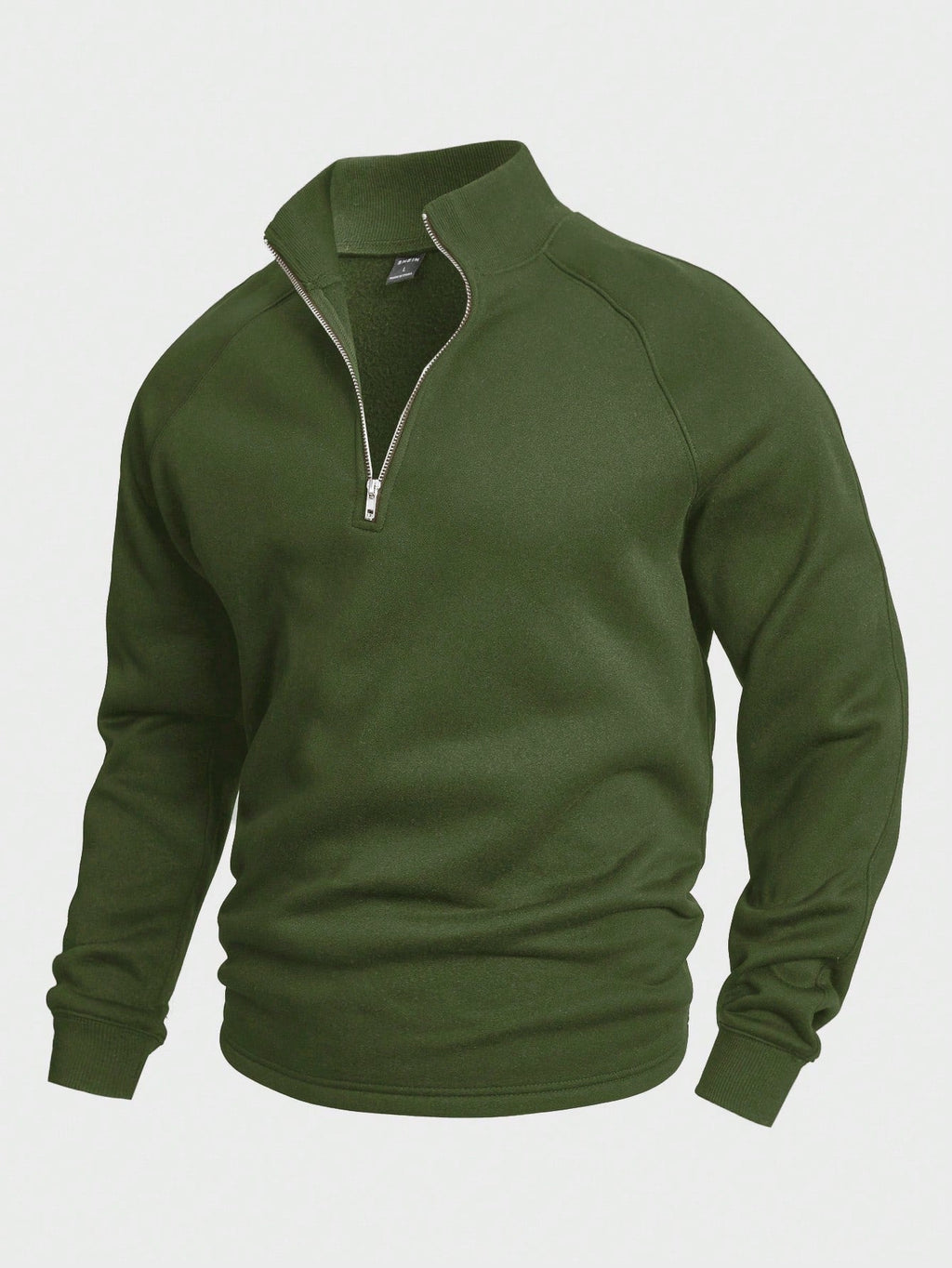 Men's Athletic Half-Zip Sweater – Casual Wear, Outdoor Activities