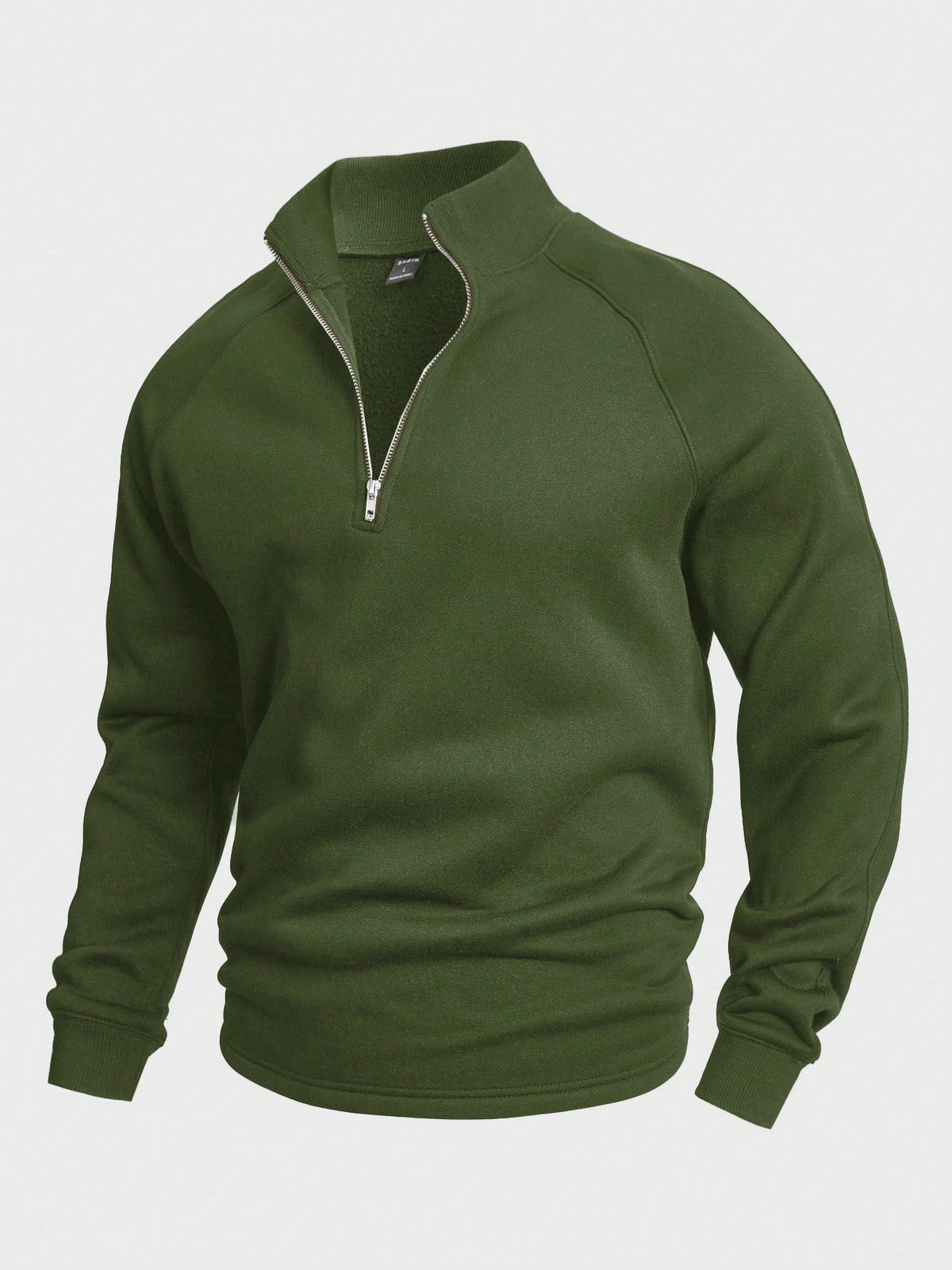Men's Athletic Half-Zip Sweater – Casual Wear, Outdoor Activities