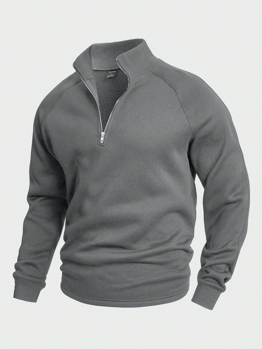 Men's Athletic Half-Zip Sweater – Casual Wear, Outdoor Activities