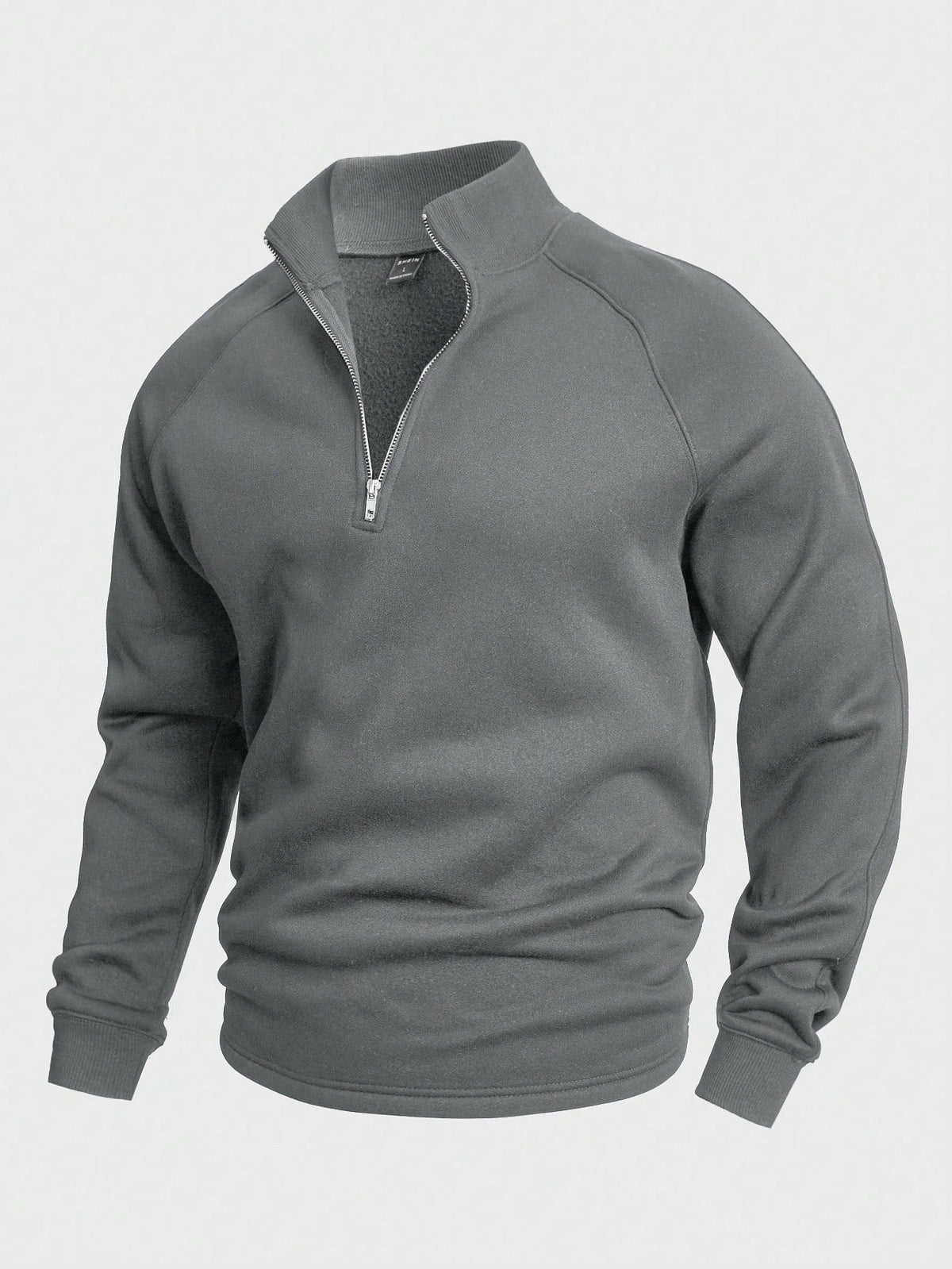 Men's Athletic Half-Zip Sweater – Casual Wear, Outdoor Activities