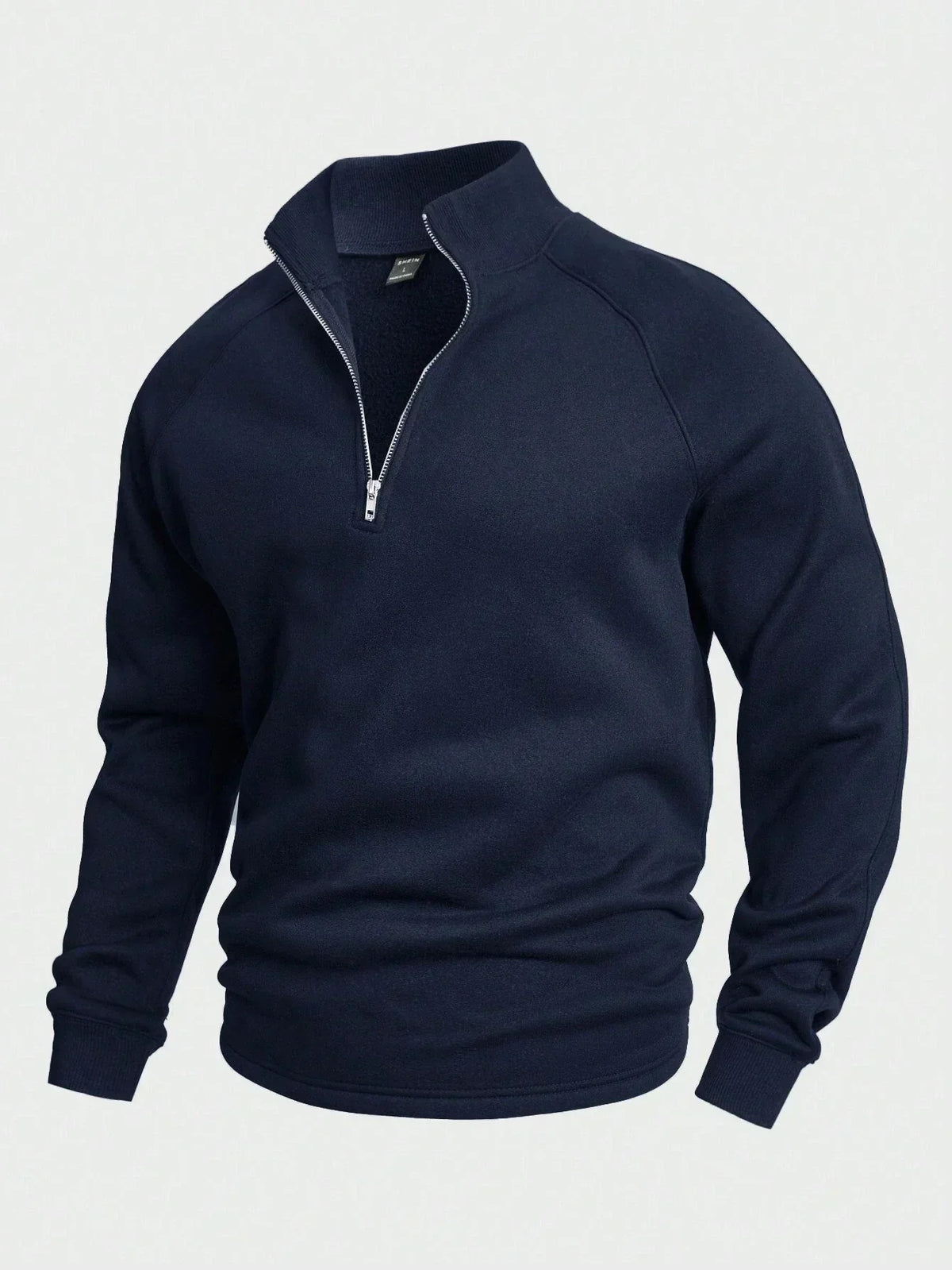Men's Athletic Half-Zip Sweater – Casual Wear, Outdoor Activities