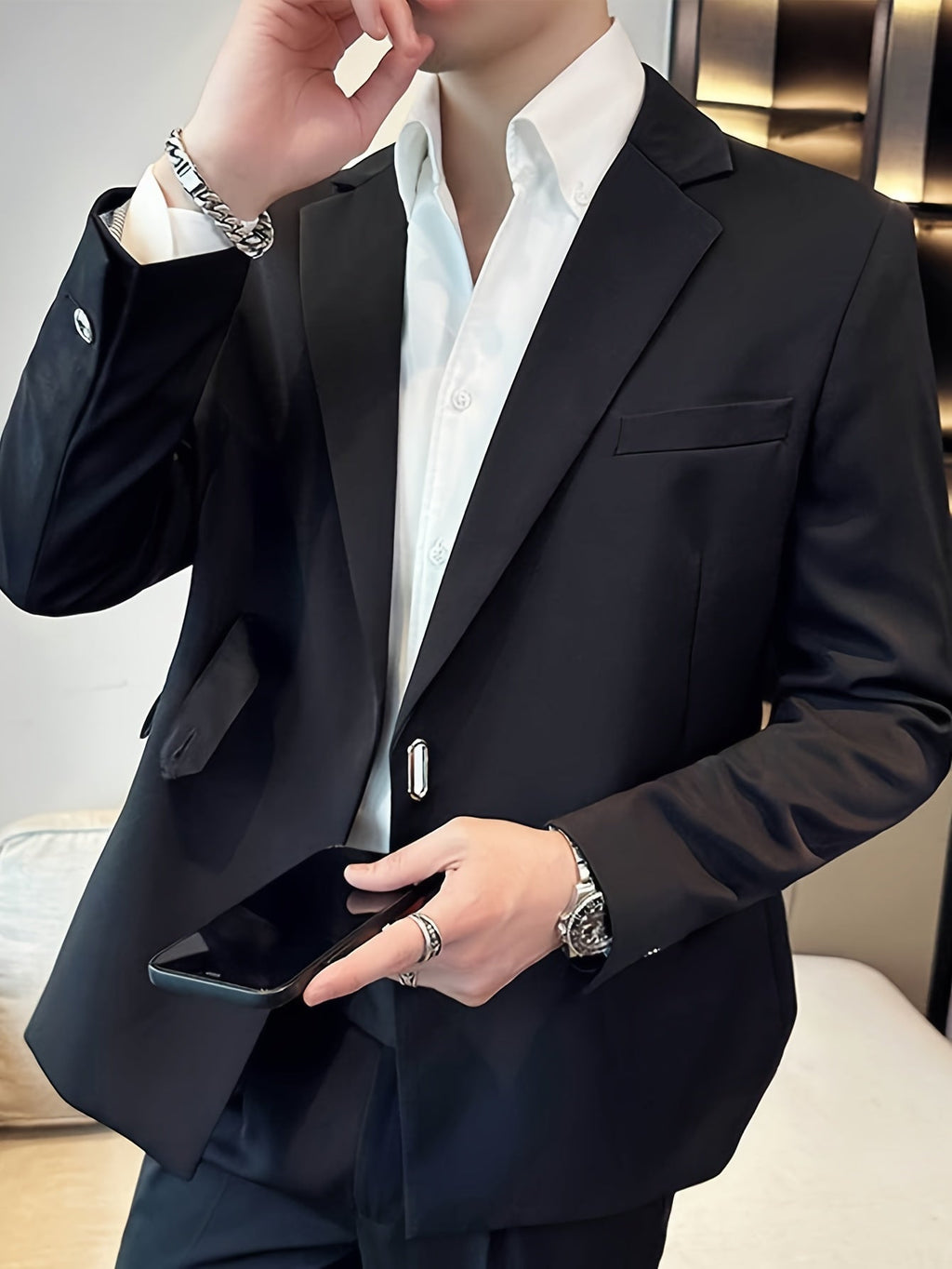 Men's Blazer – Classic Style, Office Wear, Casual Outing