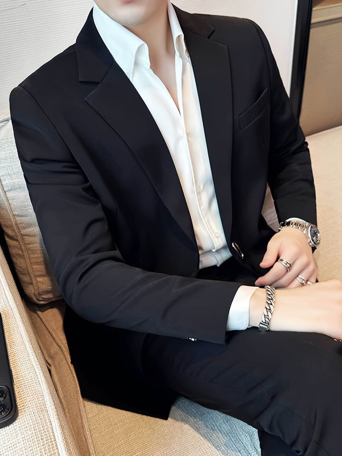 Men's Blazer – Classic Style, Office Wear, Casual Outing