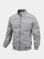 Men's Bomber Jacket Casual Transitional - Stylish Outerwear, Everyday Wear
