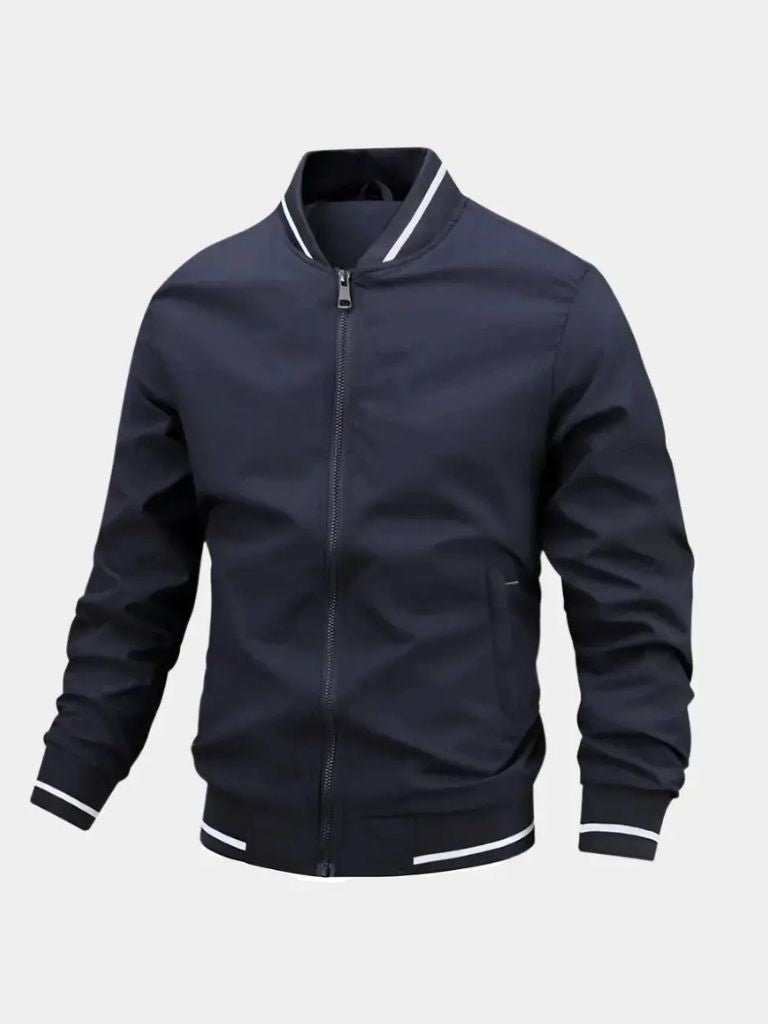 Men's Bomber Jacket Casual Transitional - Stylish Outerwear, Everyday Wear